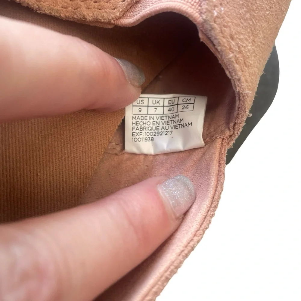 Toms Pink Suede Espadrilles